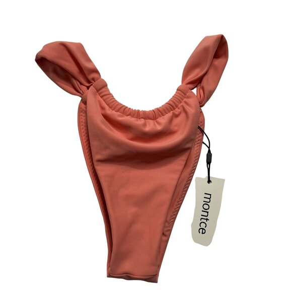Montce Sandra Bikini Bottoms in Coral - Picture 1 of 5